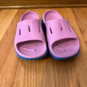 Hoka One One recovery slip ons